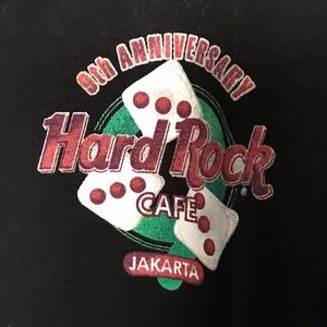 UNISEX Hard Rock Cafe Jakarta 9th Anniversary - NWT